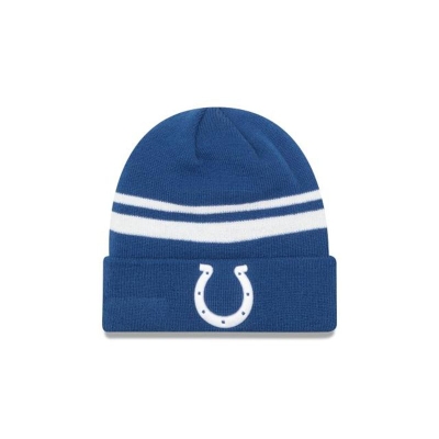 Indianapolis Colts Gorra | New Era NFL Cuff Knit Beanie Mexico - Azules